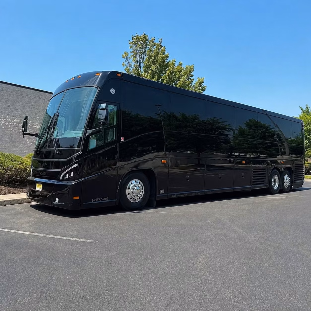 boulder charter bus rental exterior