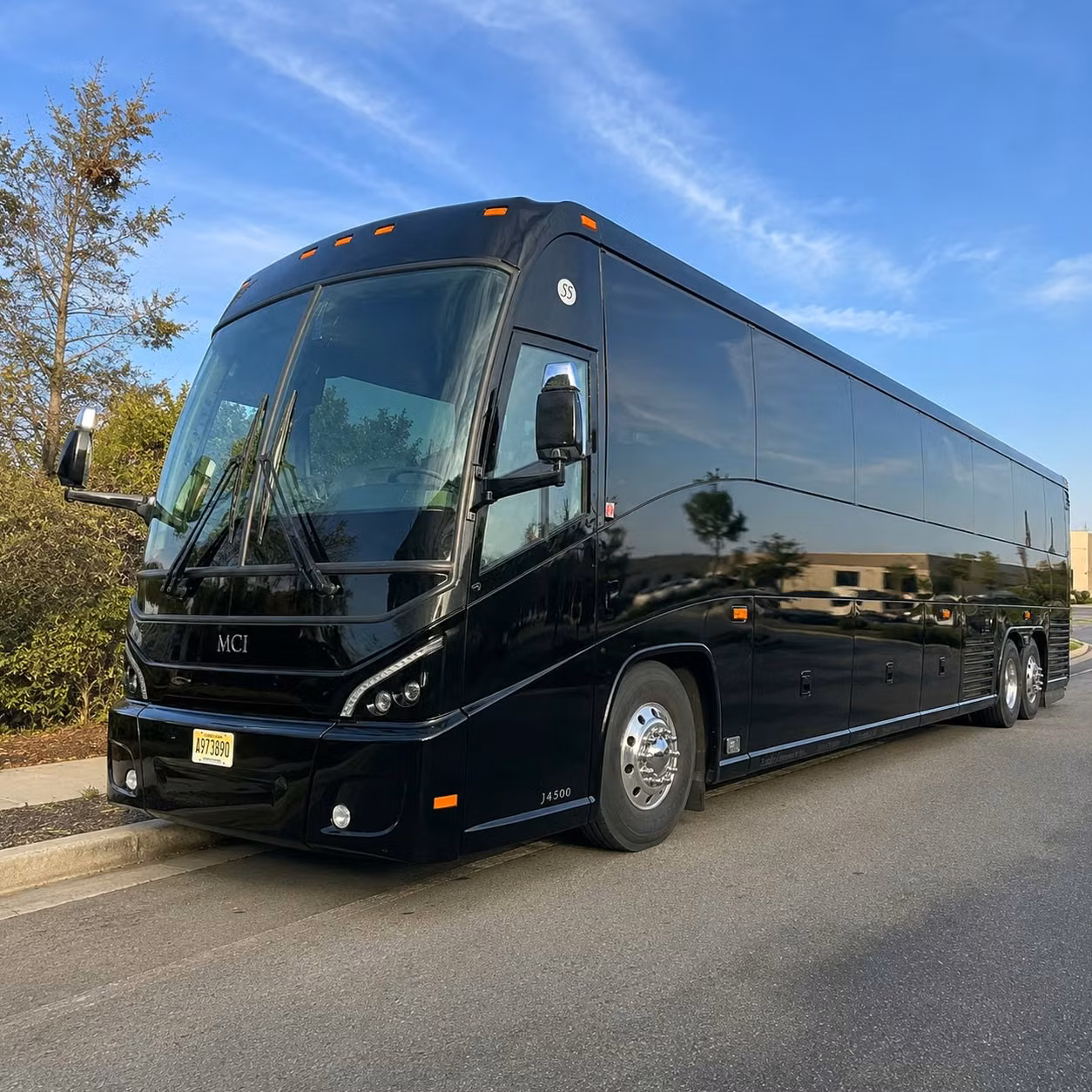 charter bus rentals for colorado national guard military ceremonies in boulder
