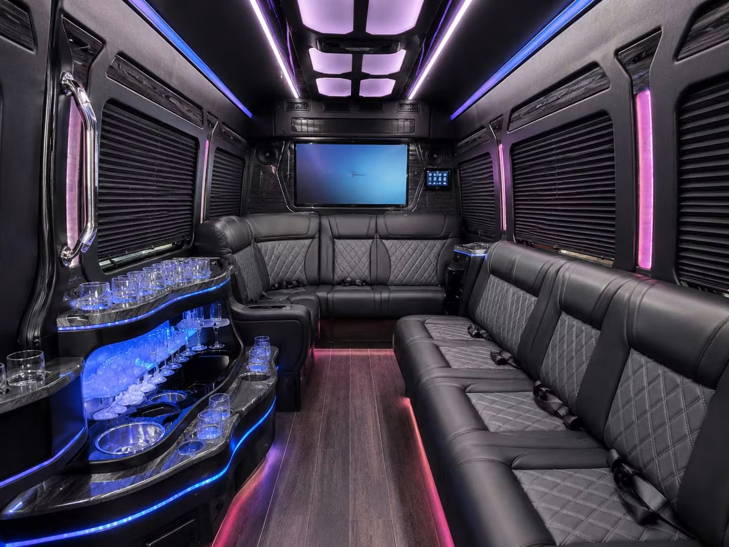 corporate event and employee shuttle bus rentals in boulder